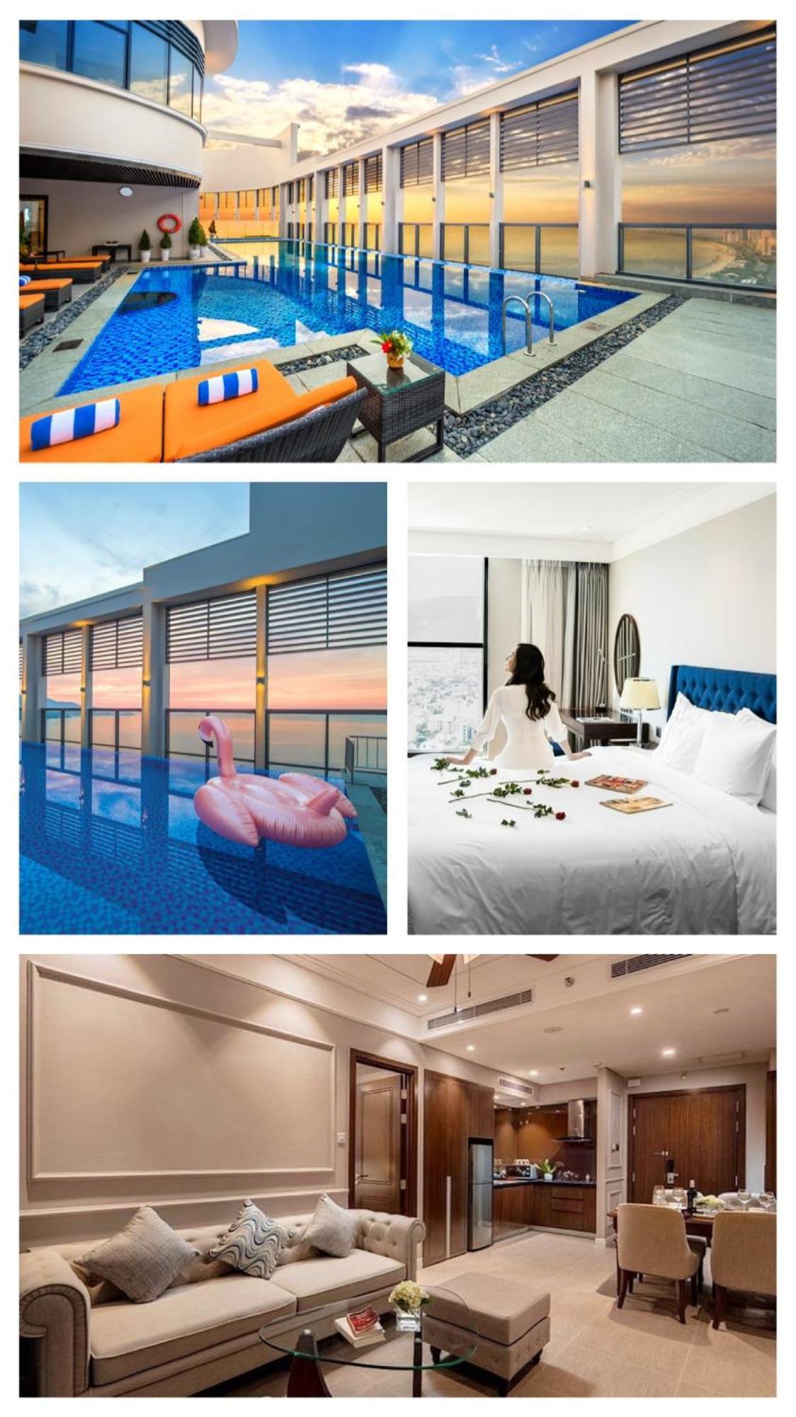 דה נאנג Luxury Apartment - Rooftop Swimming Pool - Beach Front - Hinata Apartment מראה חיצוני תמונה